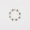 Eight Plumeria with Maile Leaves Bracelet