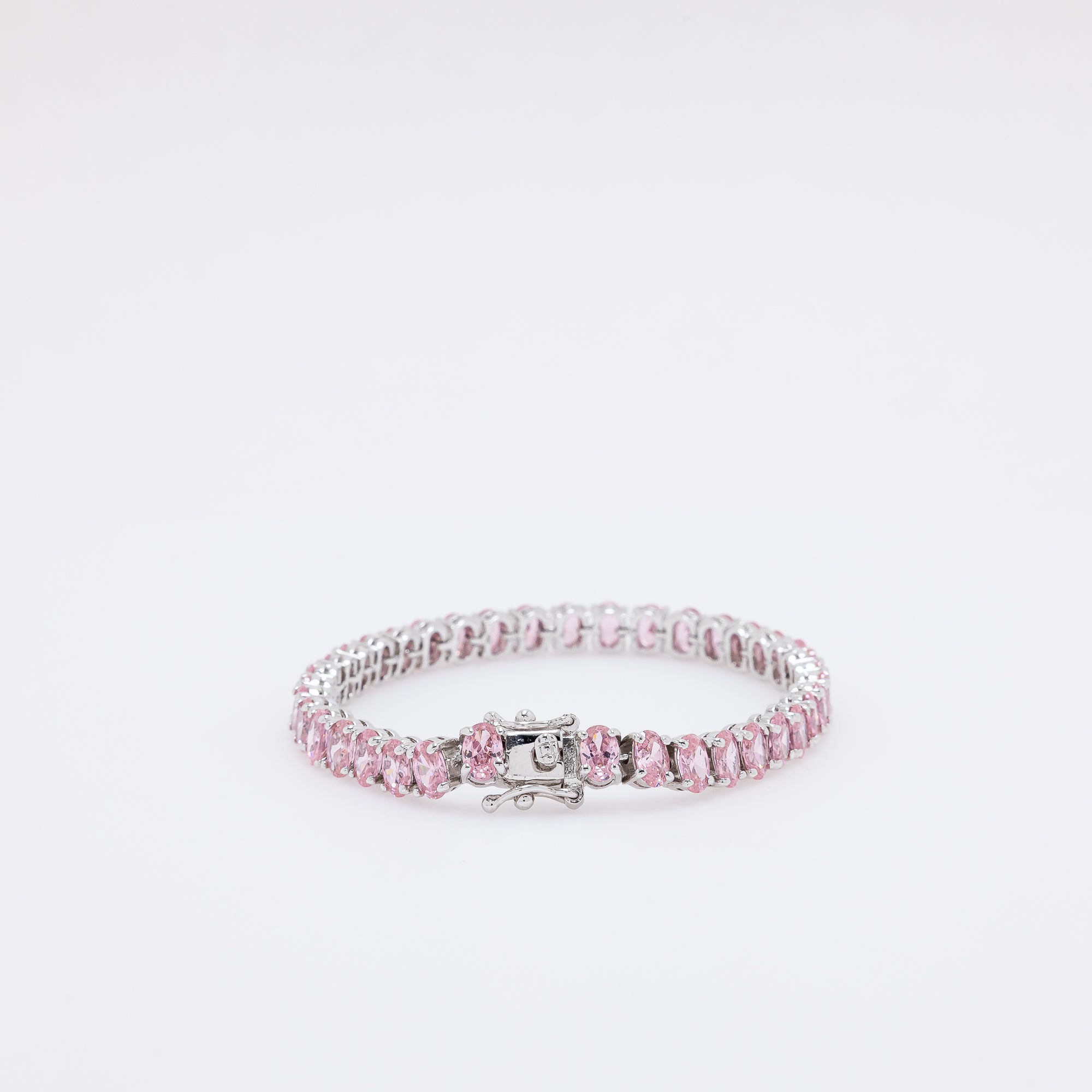 Pink CZ Tennis Bracelet
