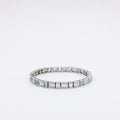 Blue + White CZ Bracelet