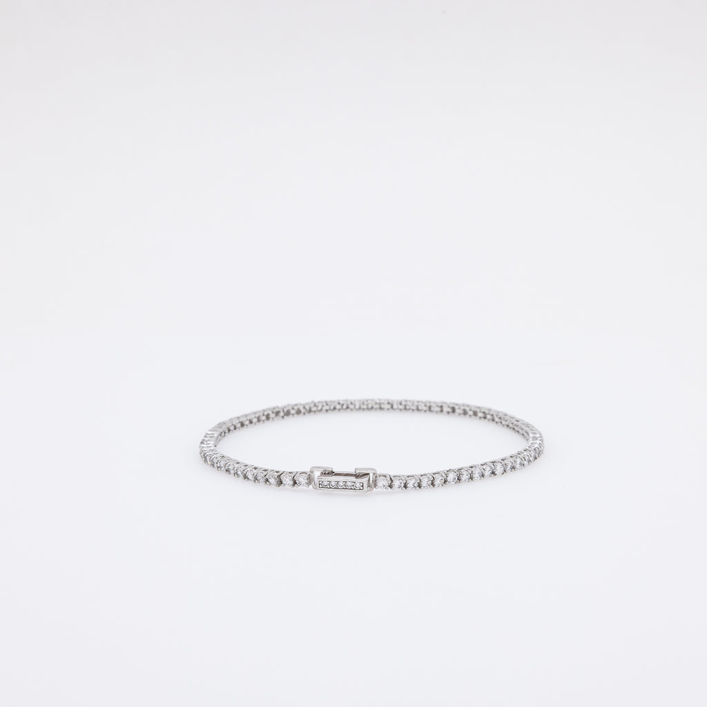 2mm CZ Tennis Bracelet