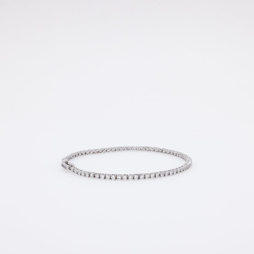 2mm CZ Tennis Bracelet