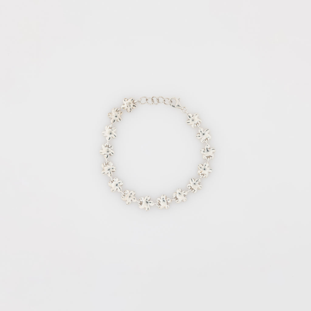 8mm Simple Plumeria Bracelet