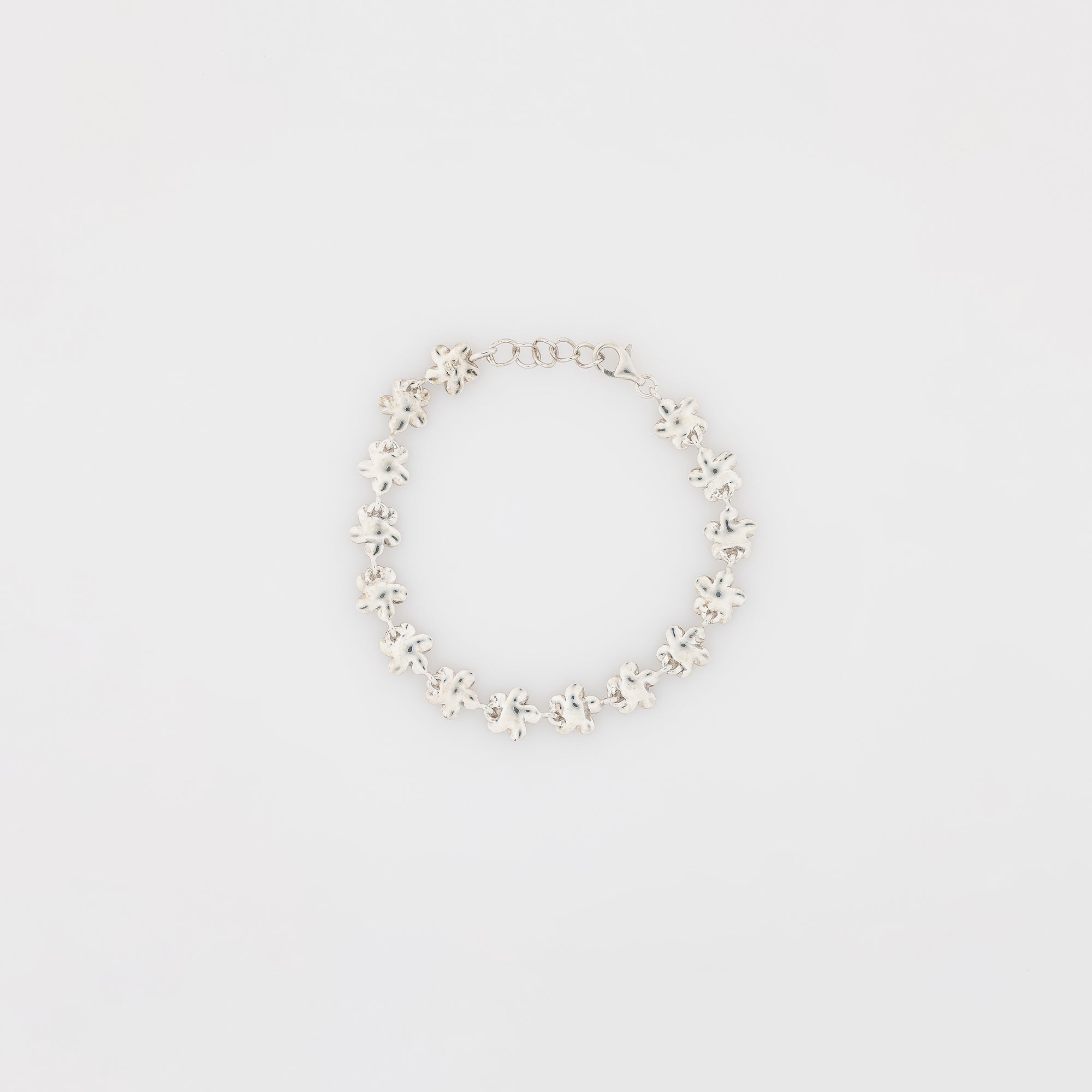 8mm Simple Plumeria Bracelet