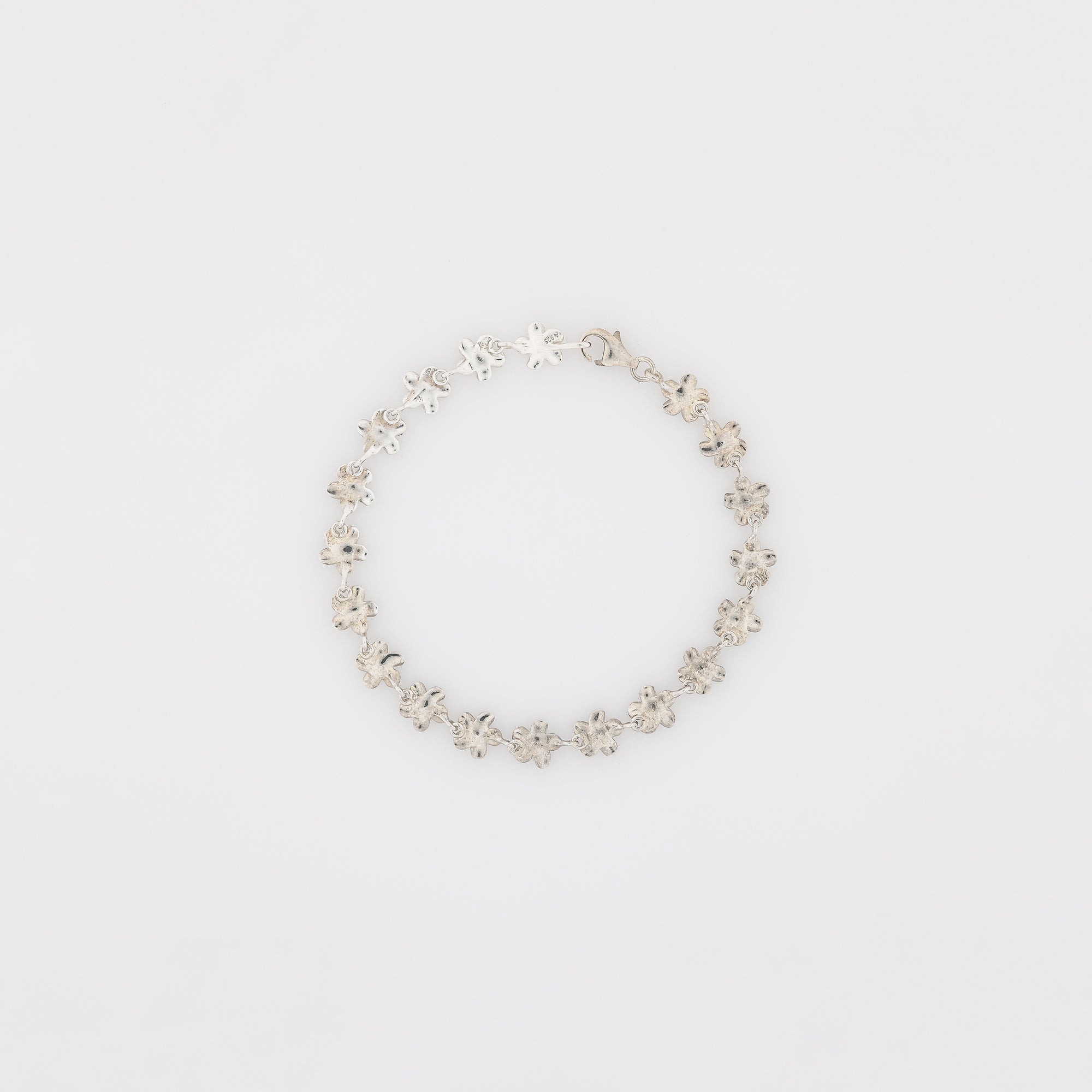 7mm Plumeria CZ Bracelet