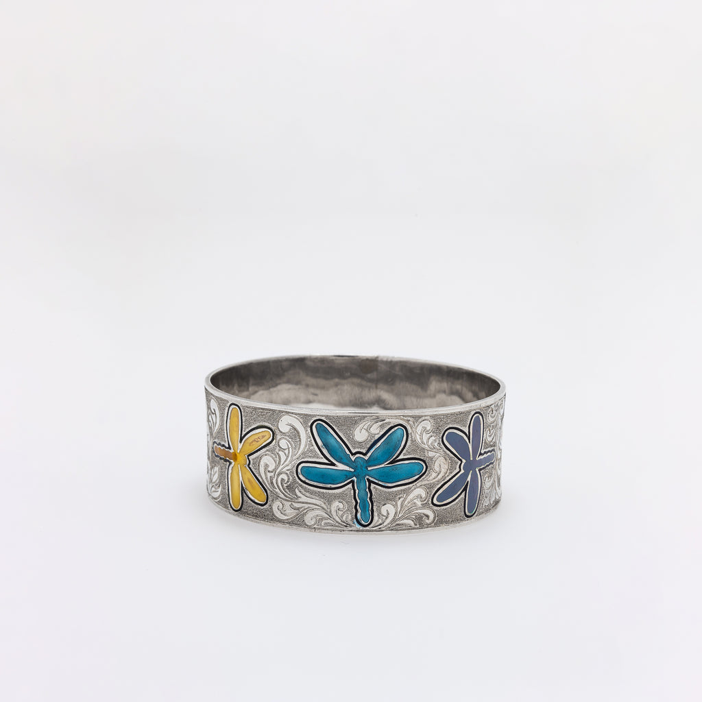 Rainbow Dragonfly Bangle