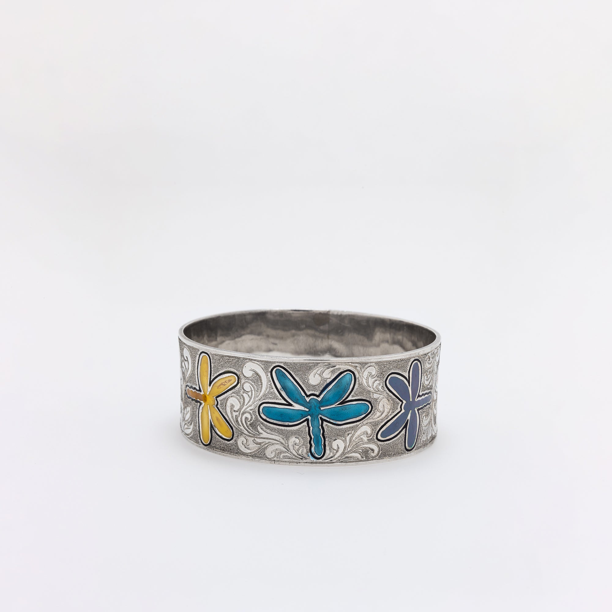 Rainbow Dragonfly Bangle