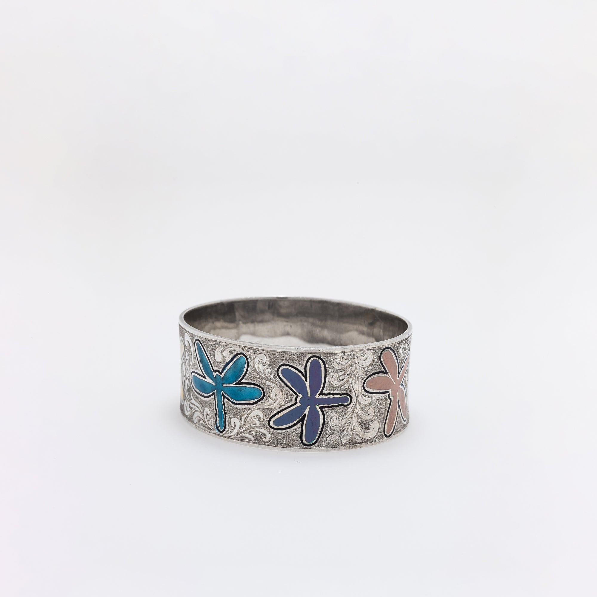 Rainbow Dragonfly Bangle