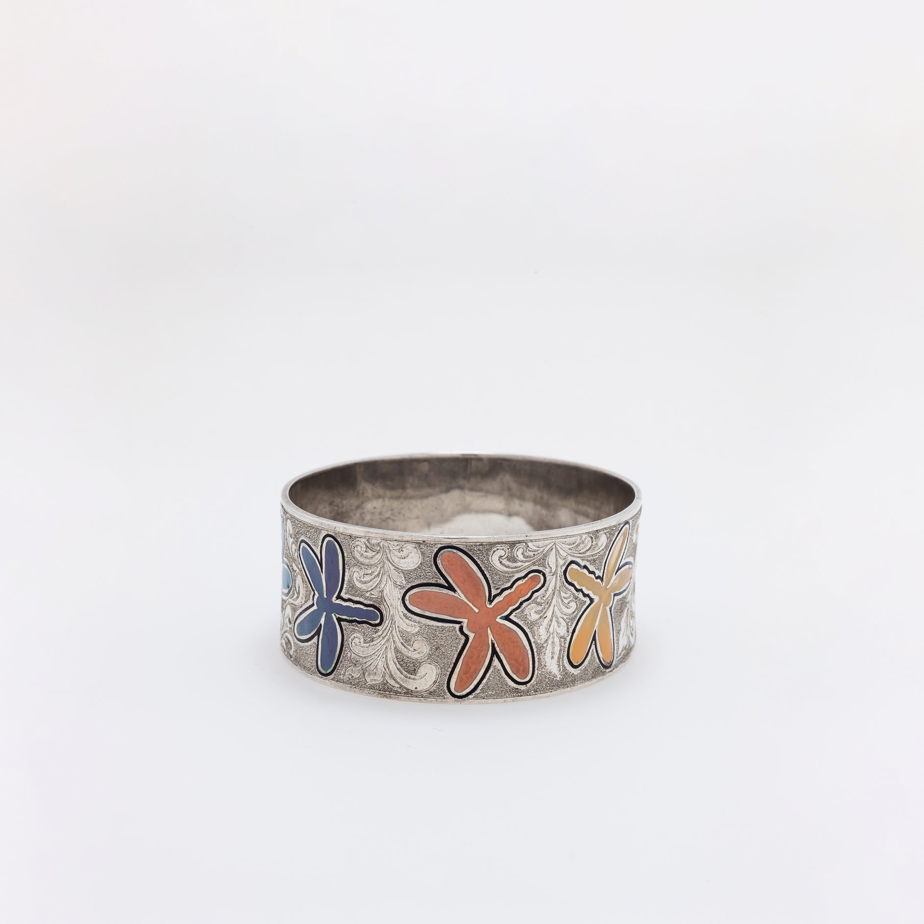 Rainbow Dragonfly Bangle