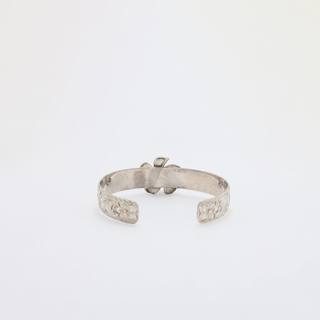 Pearl Plumeria Cuff