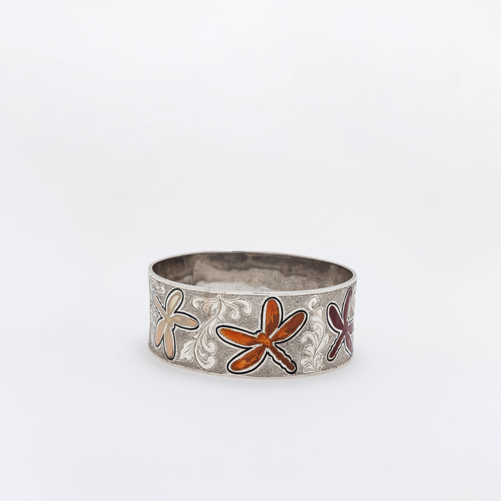 Rainbow Dragonfly Bangle