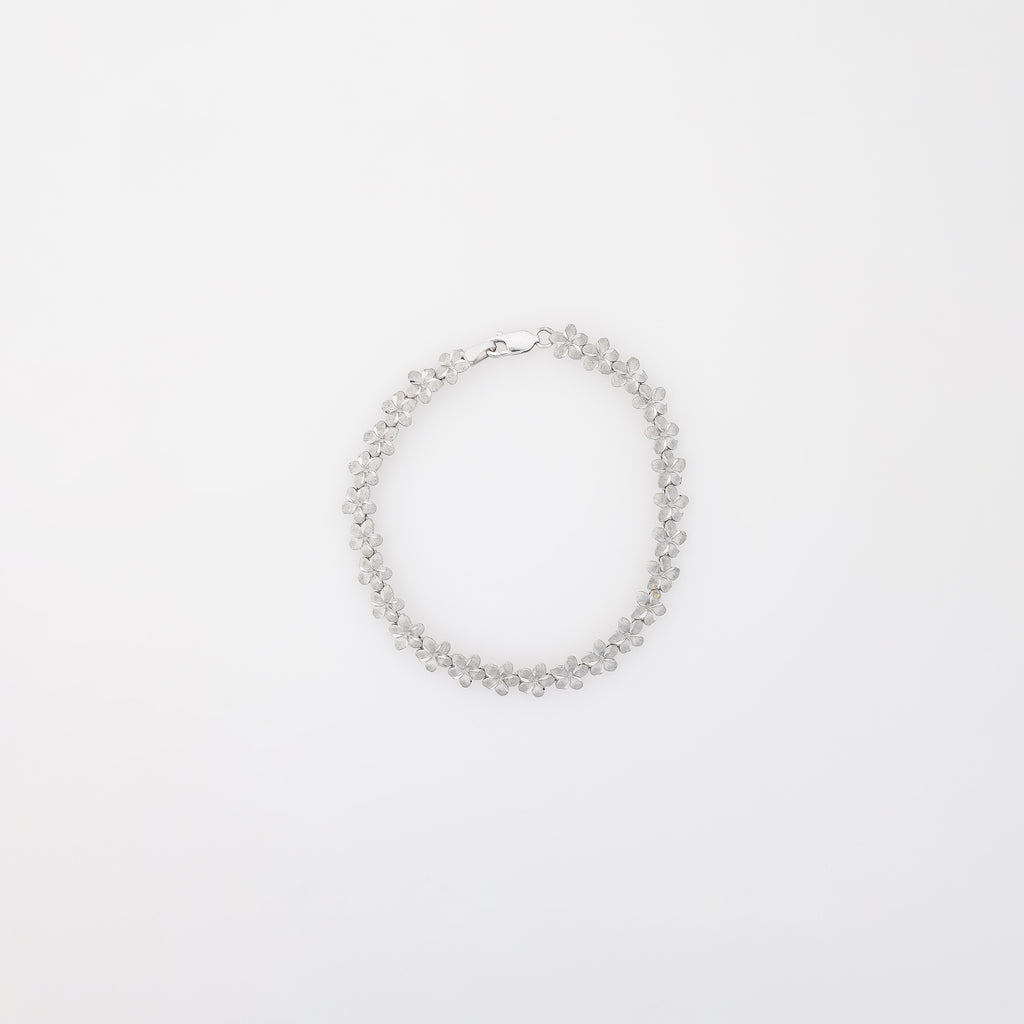 Pointed Petals Plumeria Bracelet