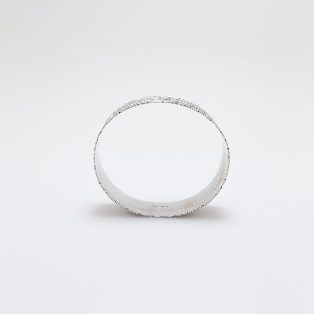 Chunky Plumeria Bangle