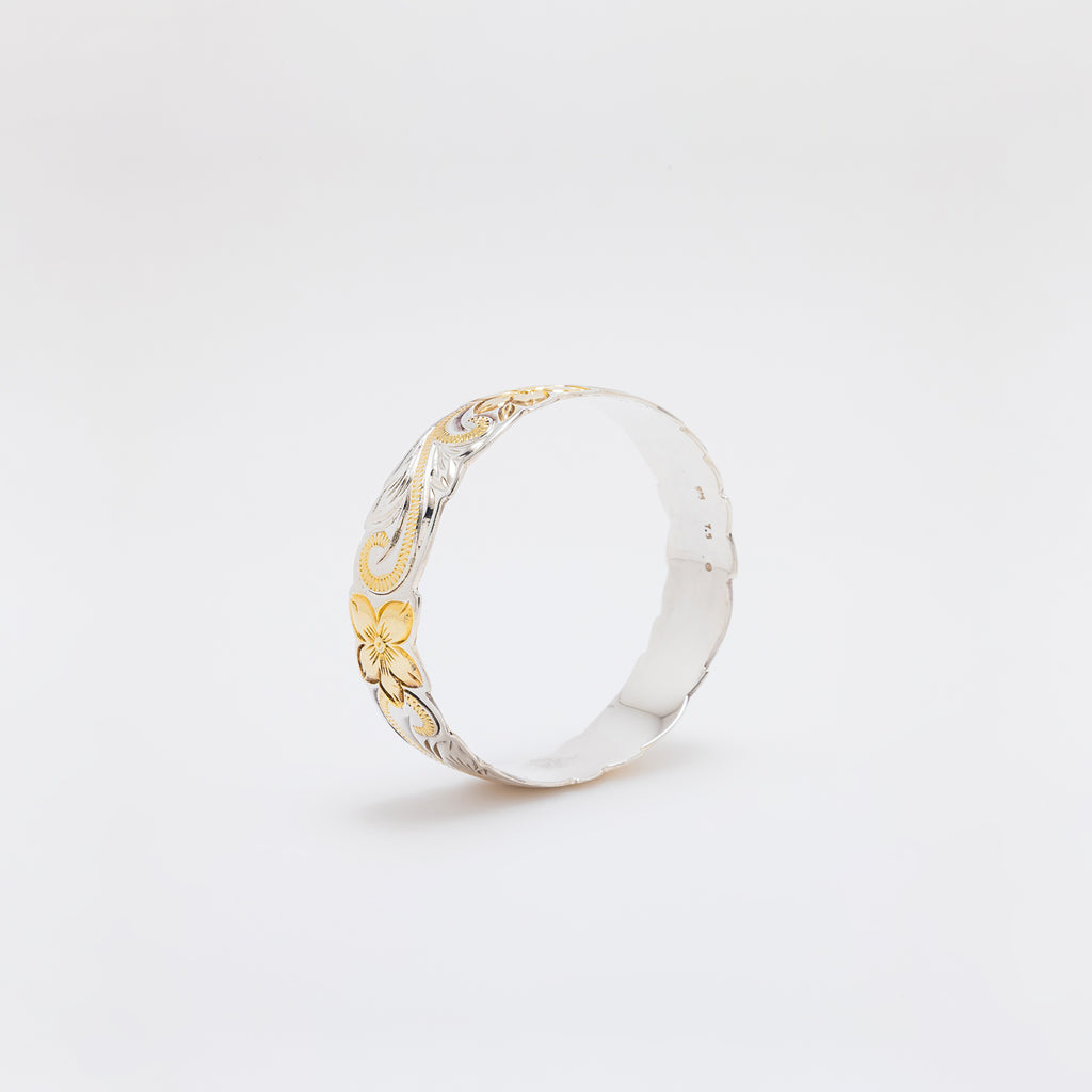 Four Plumeria Bangle Ver.2