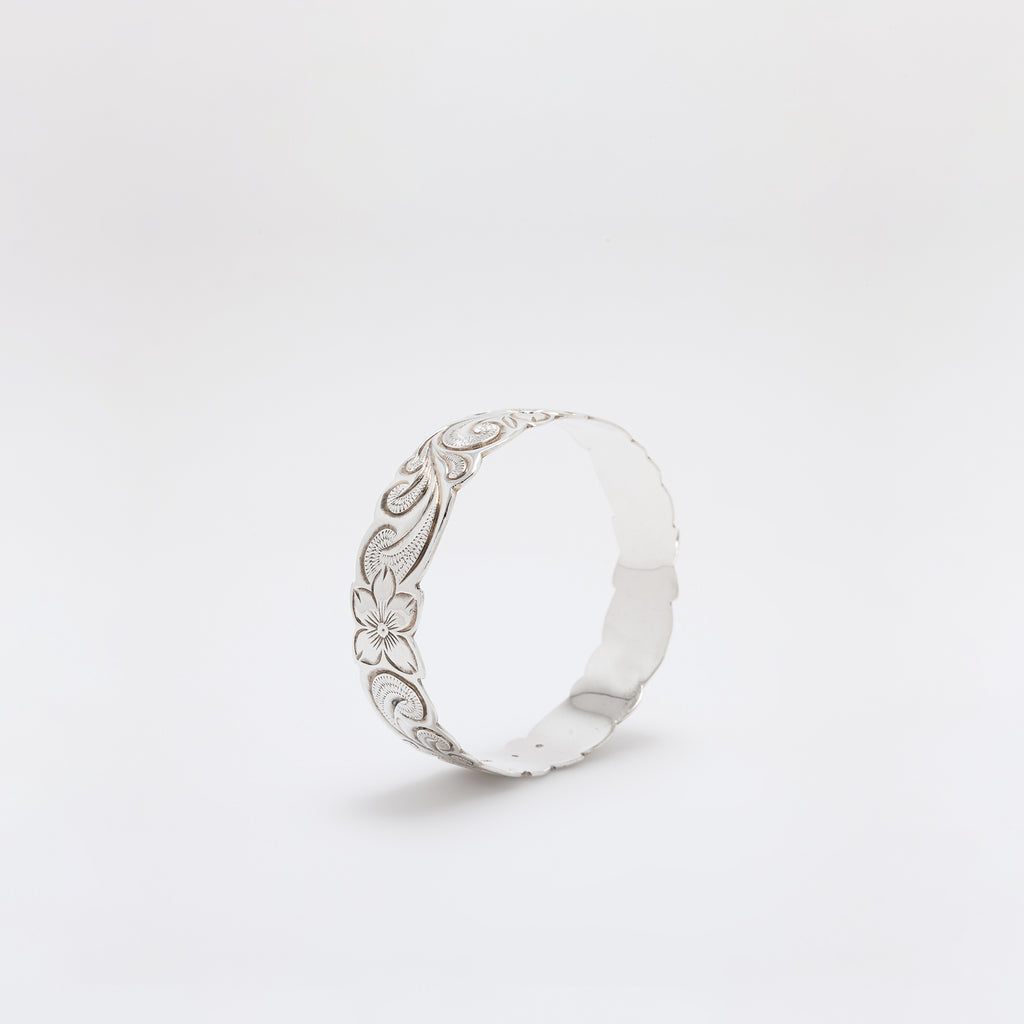 Four Plumeria Bangle Ver.1