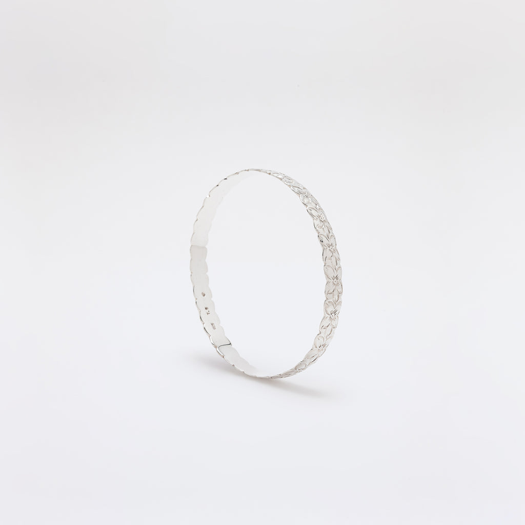 360 Plumeria Bangle