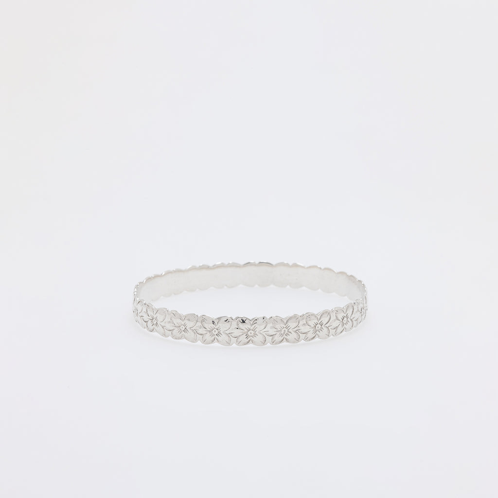 360 Plumeria Bangle