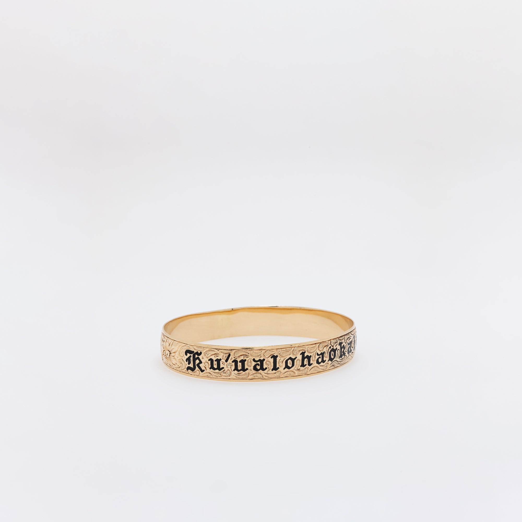 Ku'ualohaokalani Hawaiian Heirloom Bangle