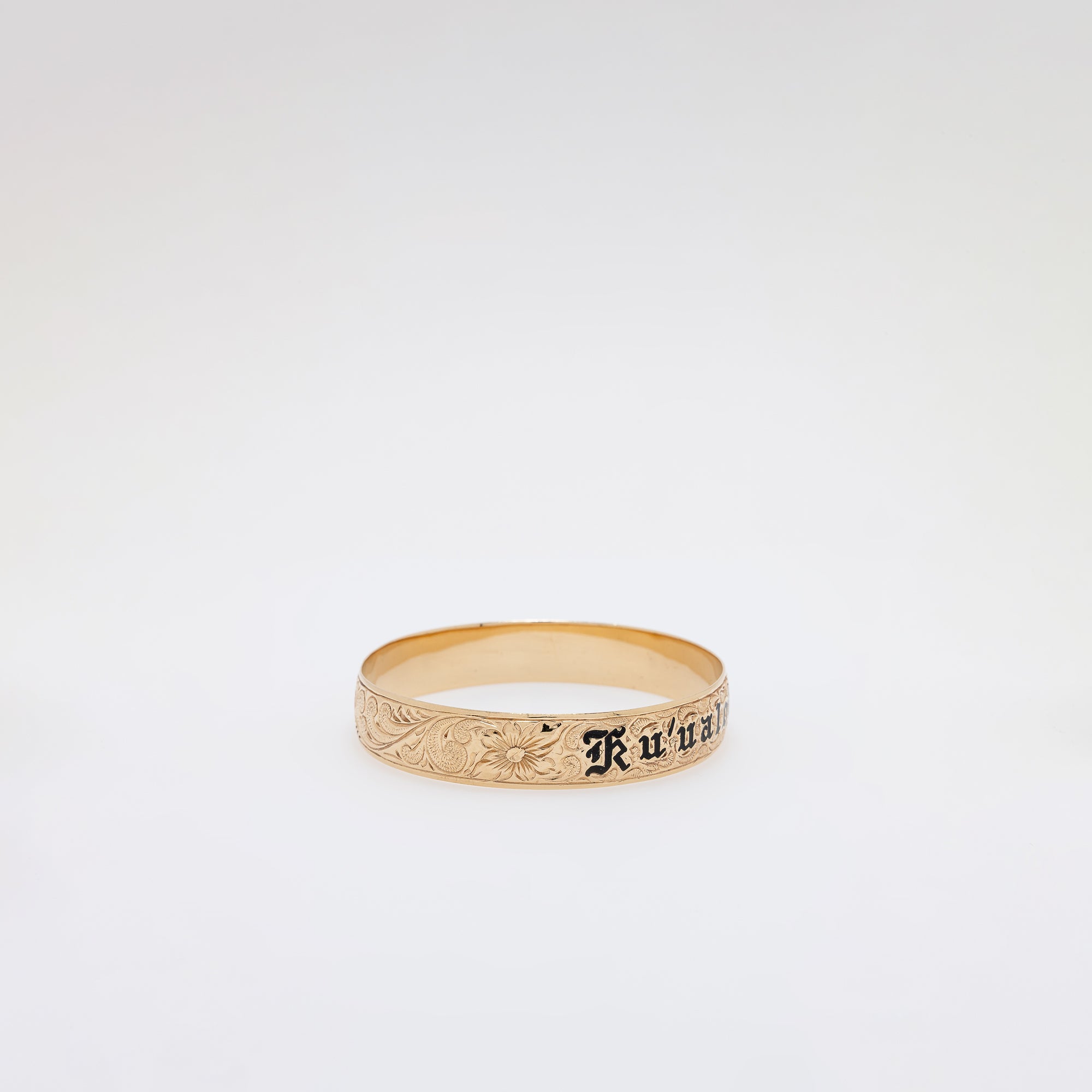 Ku'ualohaokalani Hawaiian Heirloom Bangle