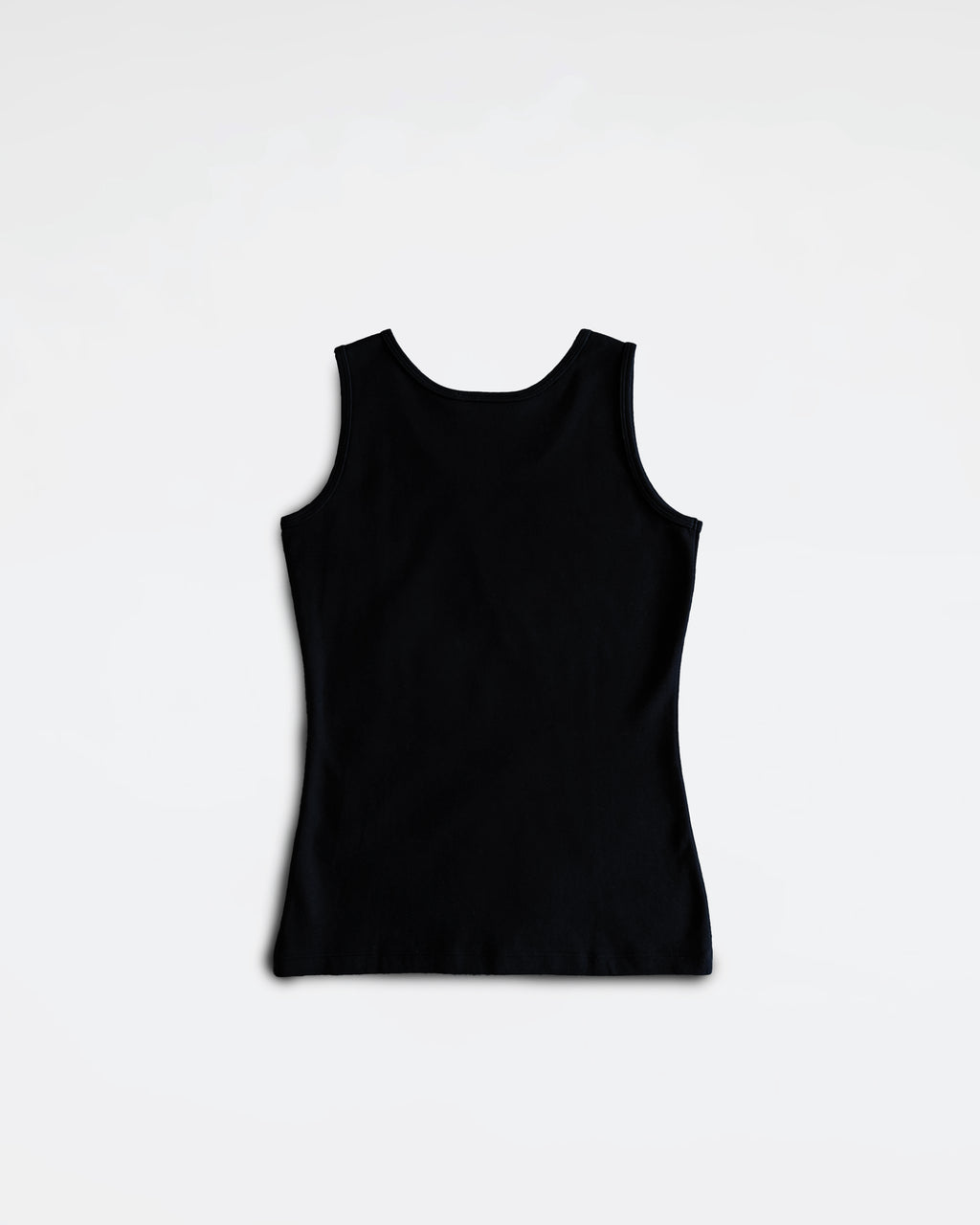 Swarovski Hibiscus Black Tank Top