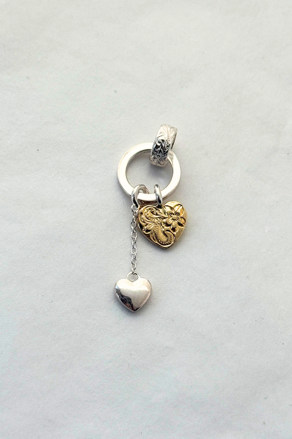 Dangling Hearts Pendant