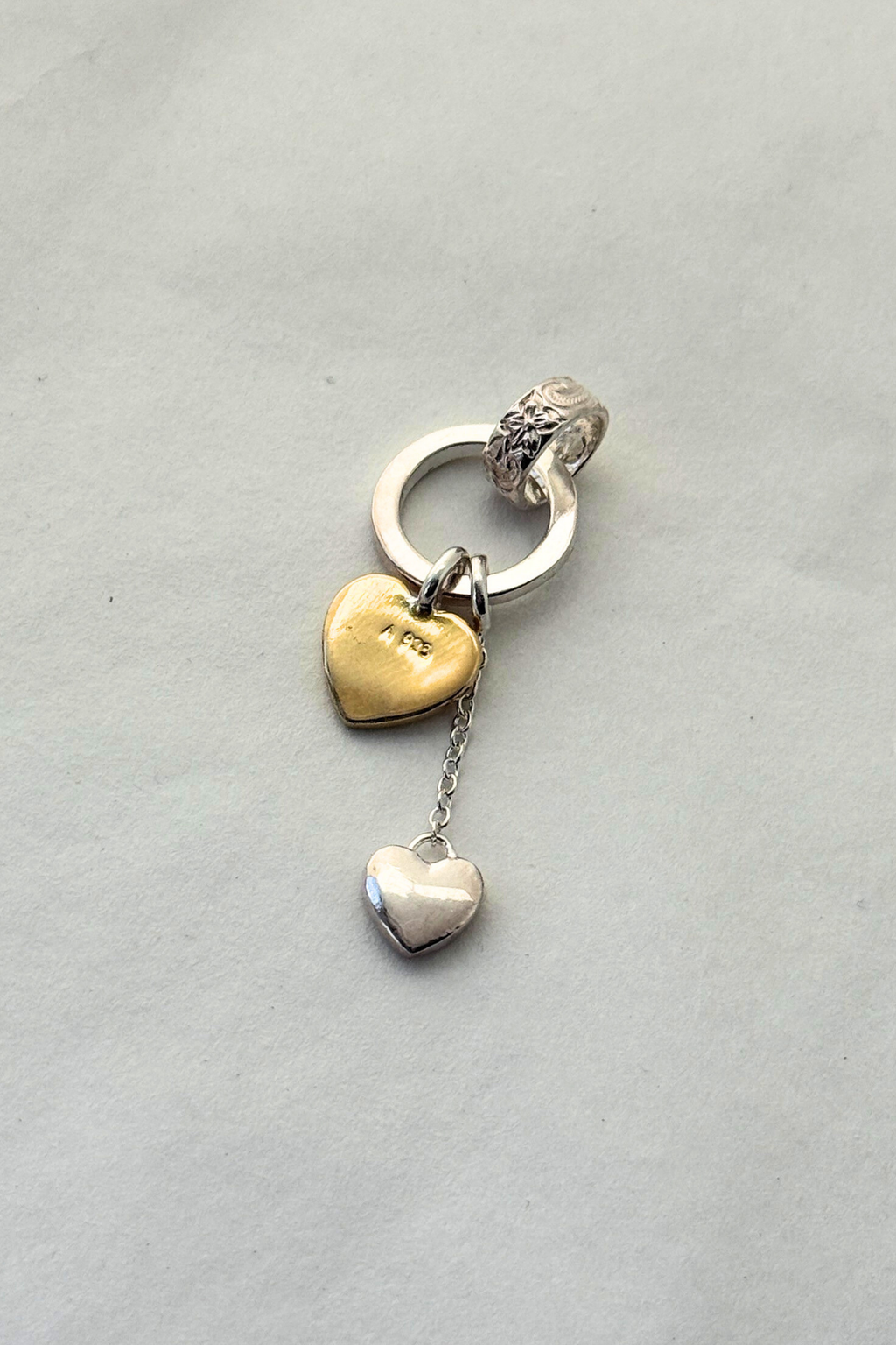 Dangling Hearts Pendant