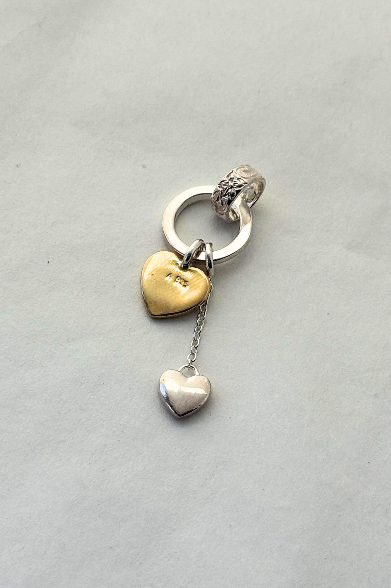Dangling Hearts Pendant