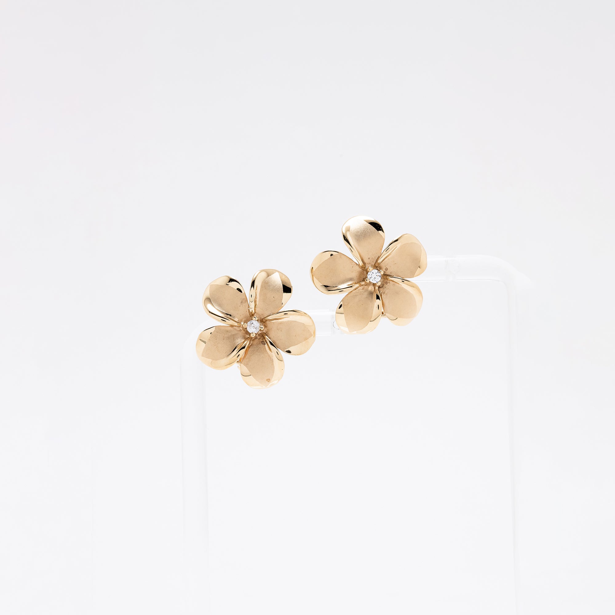 XL Plumeria Earrings