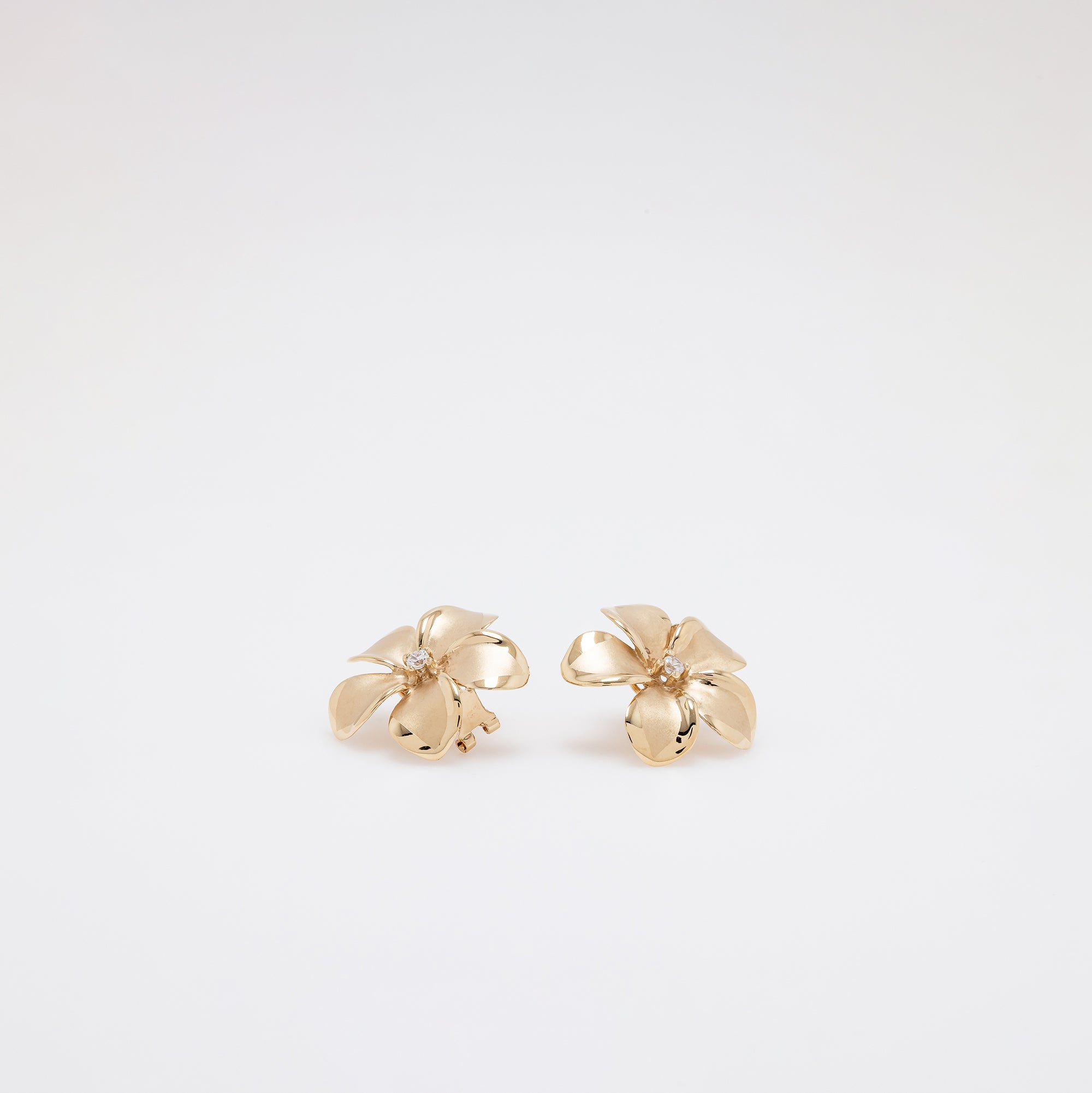 XL Plumeria Earrings