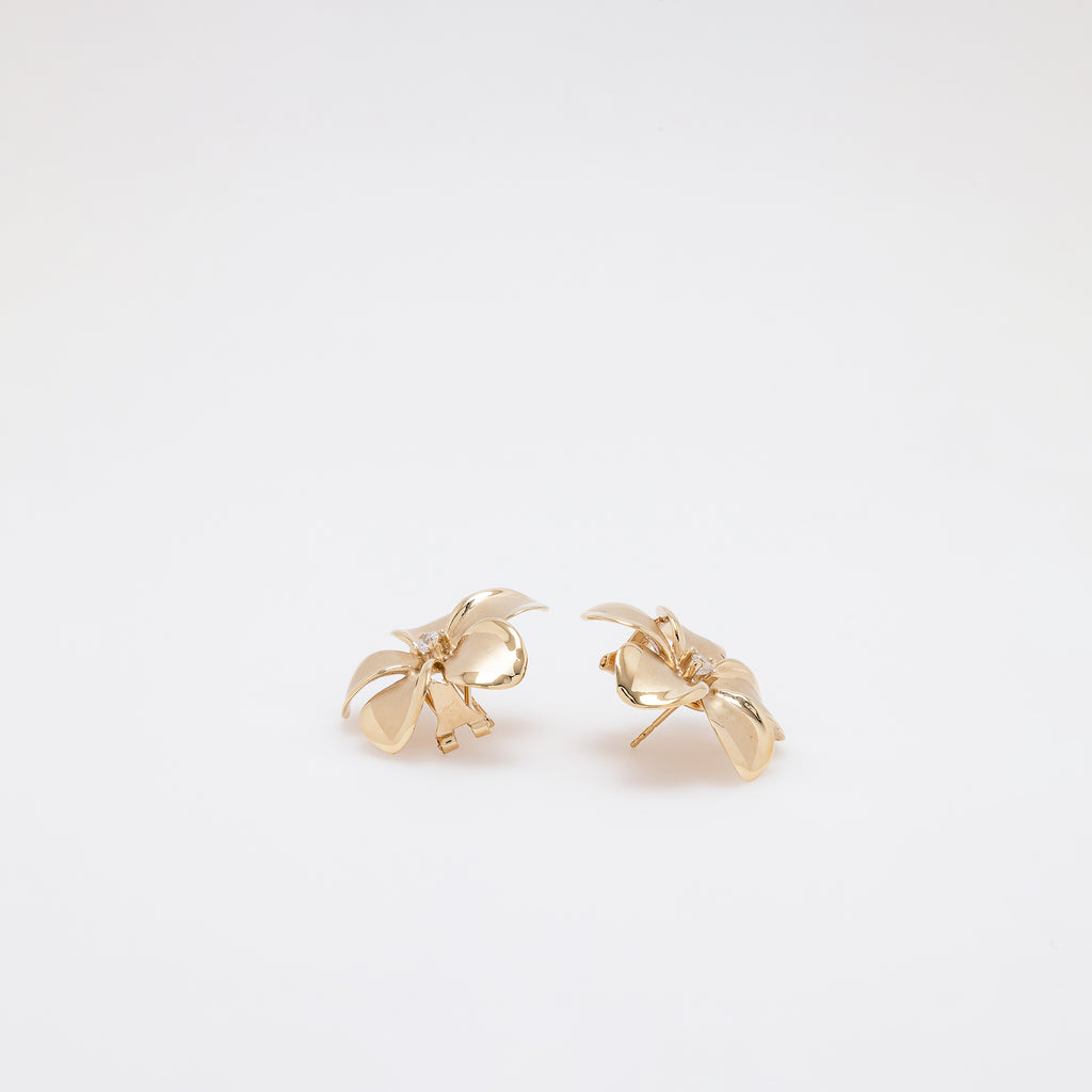 XL Plumeria Earrings