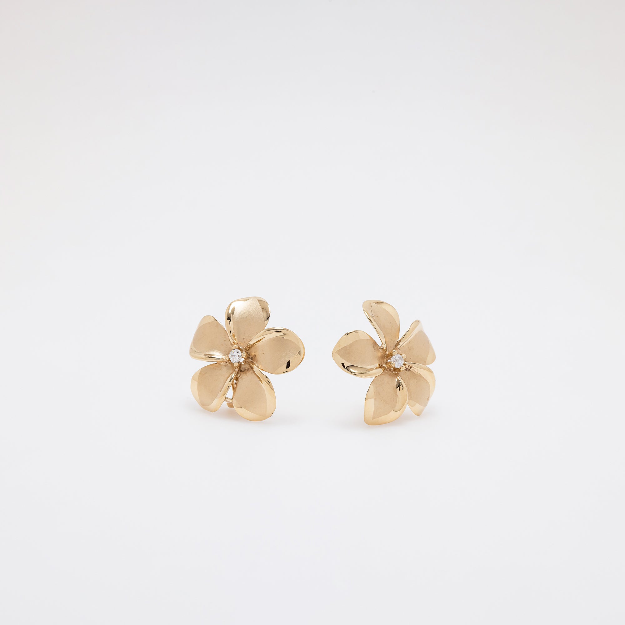 XL Plumeria Earrings