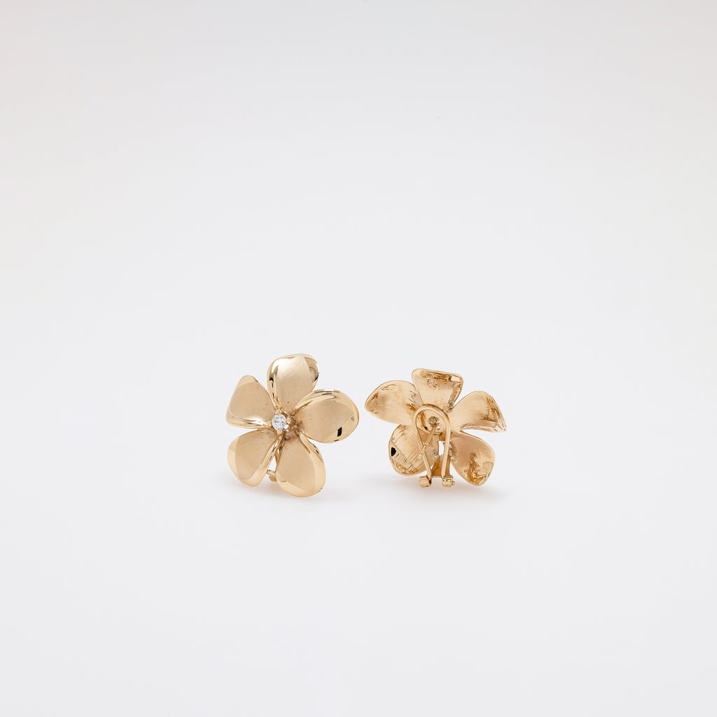 XL Plumeria Earrings