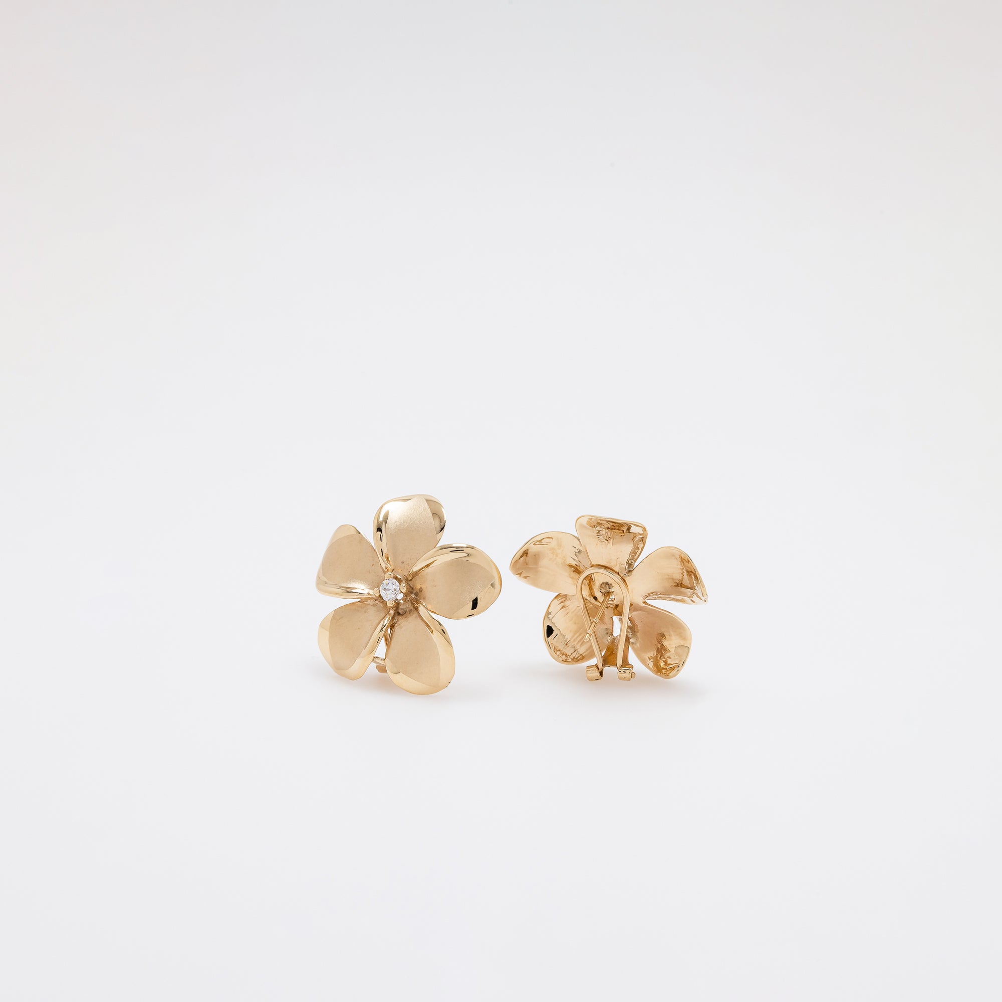 XL Plumeria Earrings