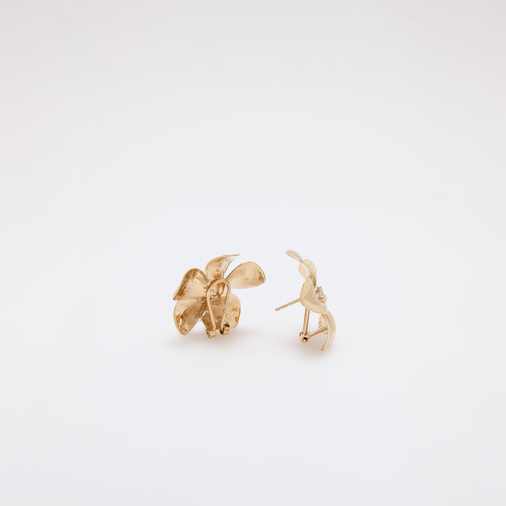 XL Plumeria Earrings