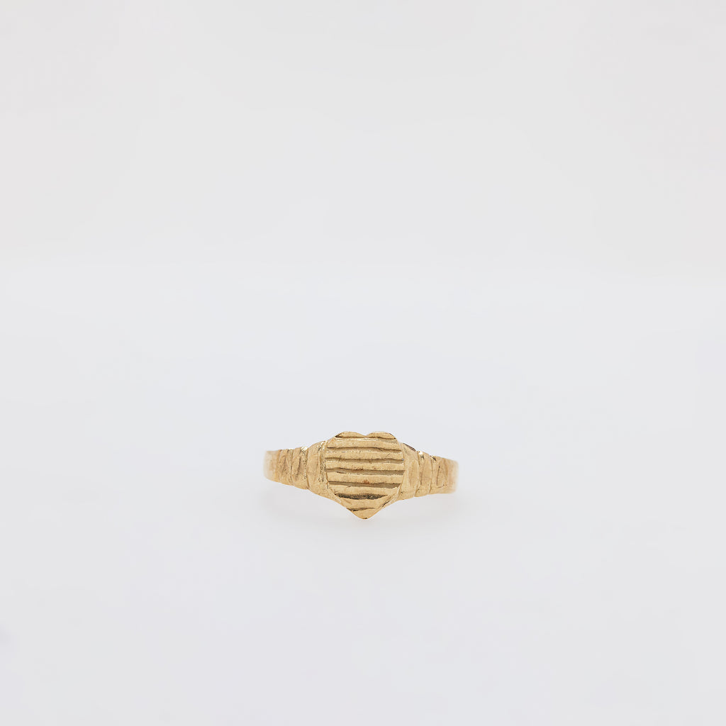 A Textured Love Ring