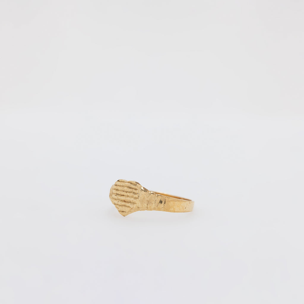 A Textured Love Ring