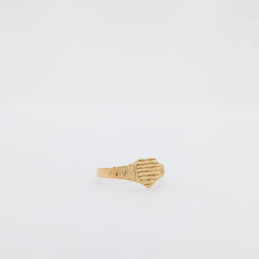 A Textured Love Ring