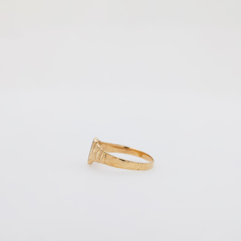 Burnished Love Ring