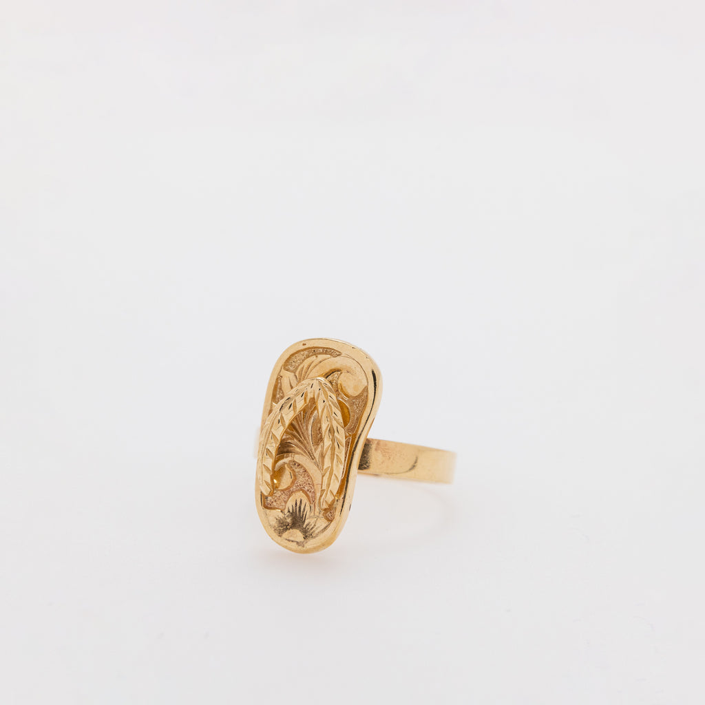 Scroll Slippah Ring [Size 6]