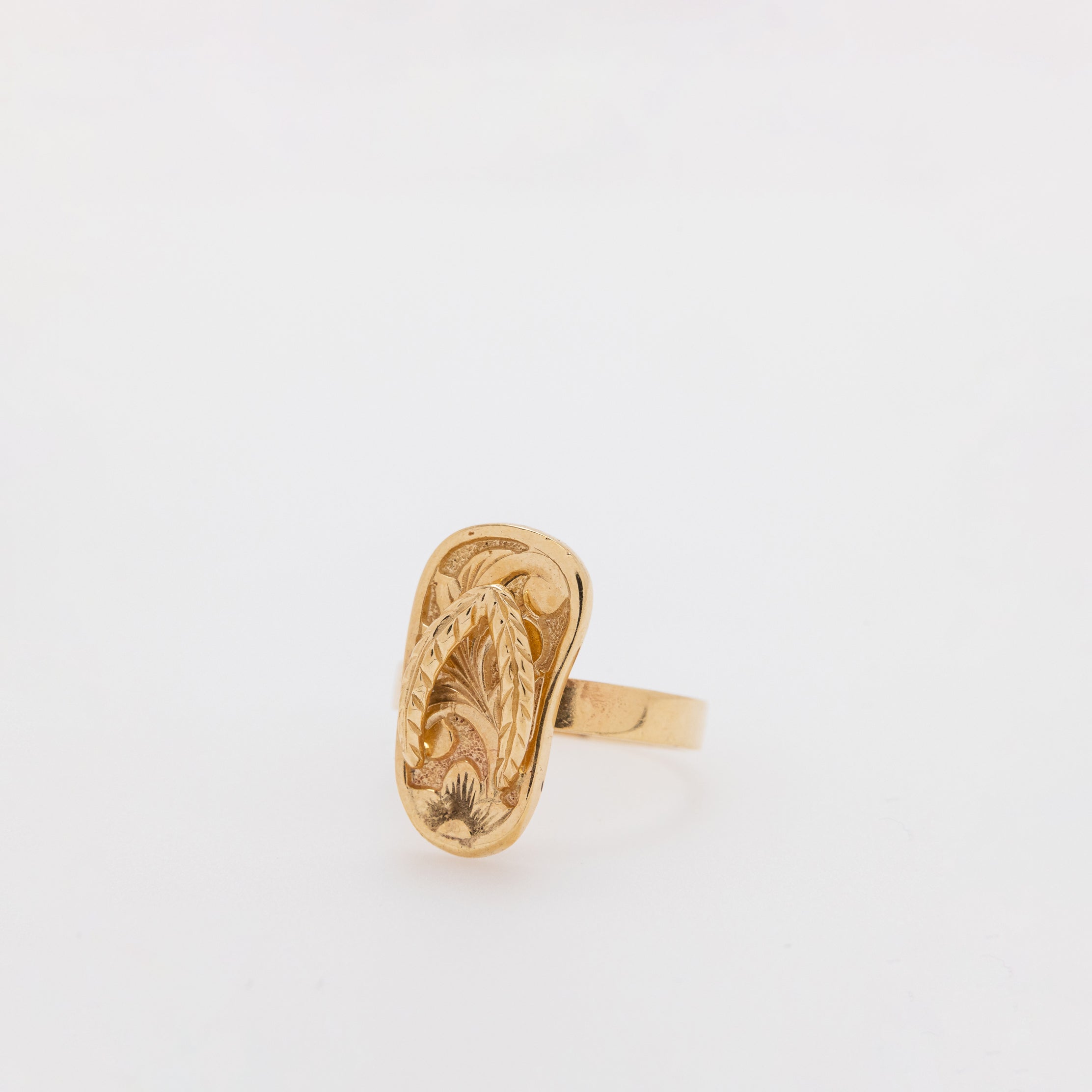 Scroll Slippah Ring [Size 6]