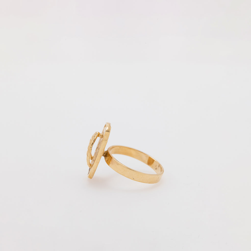 Scroll Slippah Ring [Size 6]