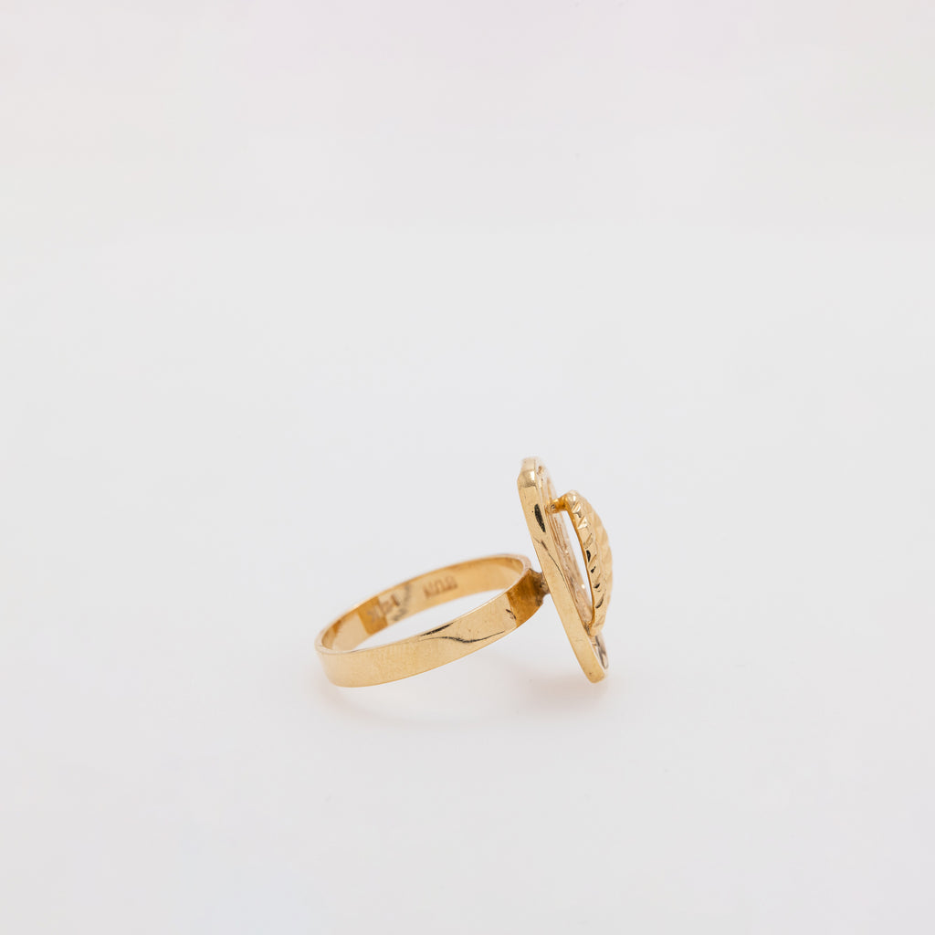 Scroll Slippah Ring [Size 6]