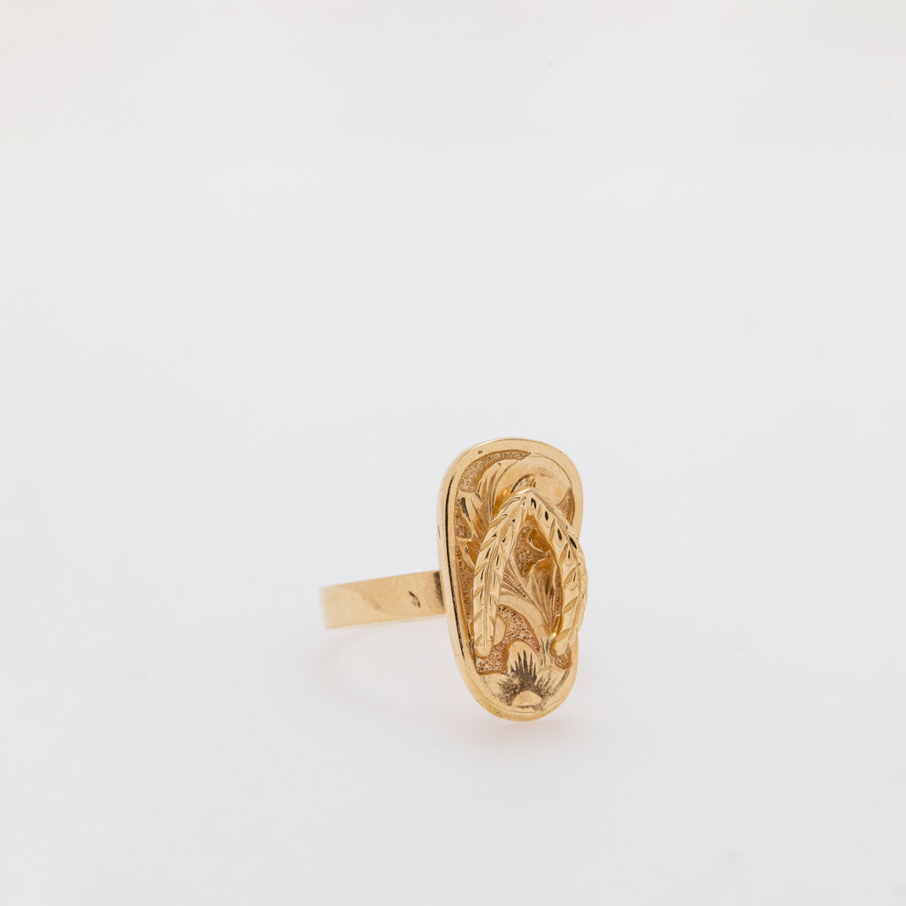 Scroll Slippah Ring [Size 6]