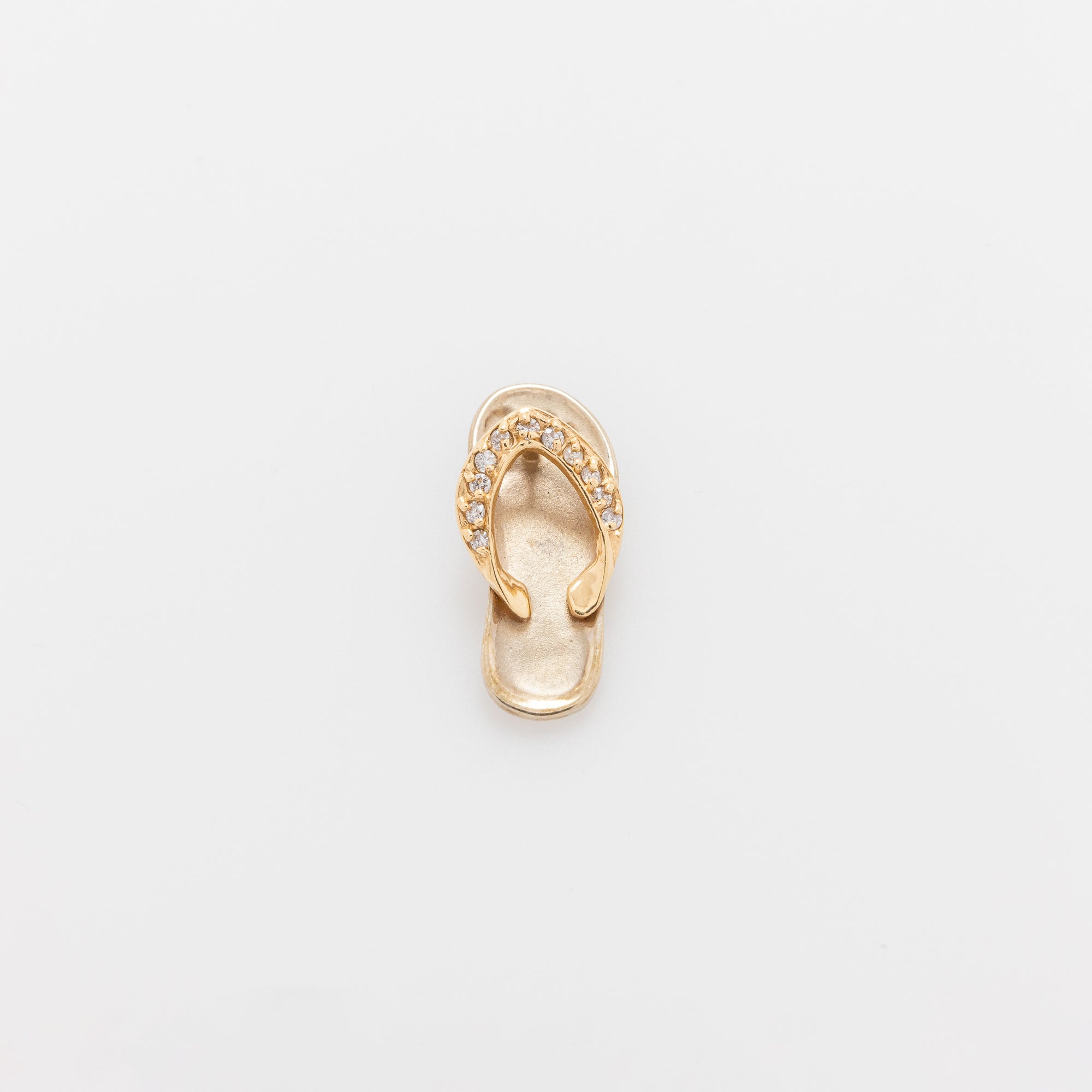 Diamond Green Gold Rightie Slippah