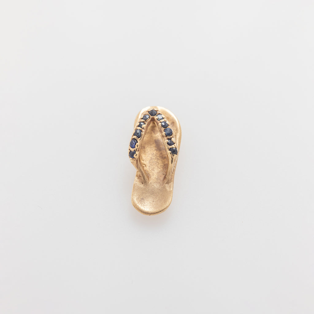 Sapphire Slippah Pendant