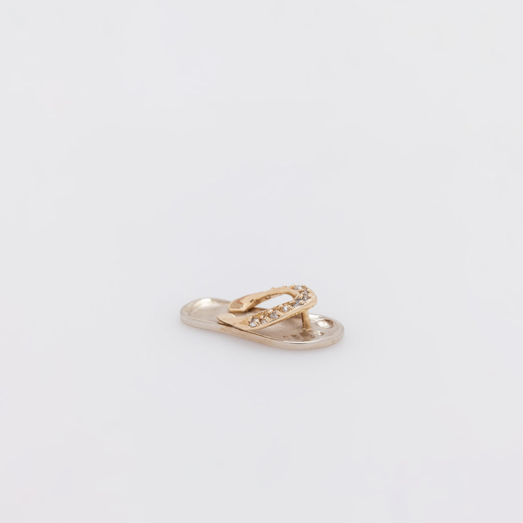 Diamond Green Gold Rightie Slippah