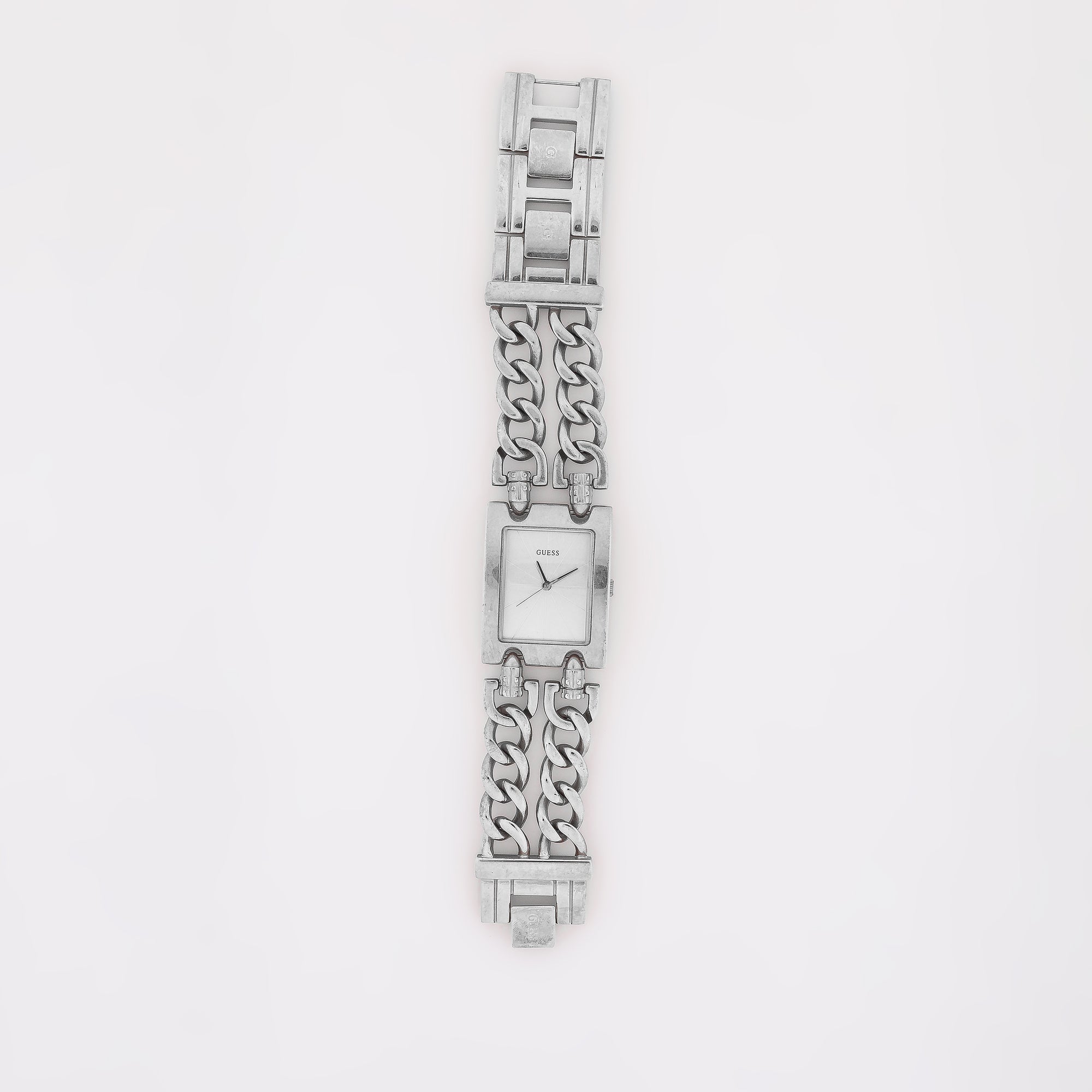 Link Guess Watch in Silver