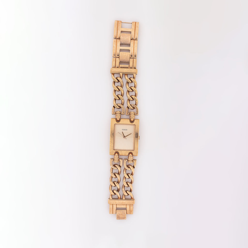 Link Guess Watch in Rose Gold