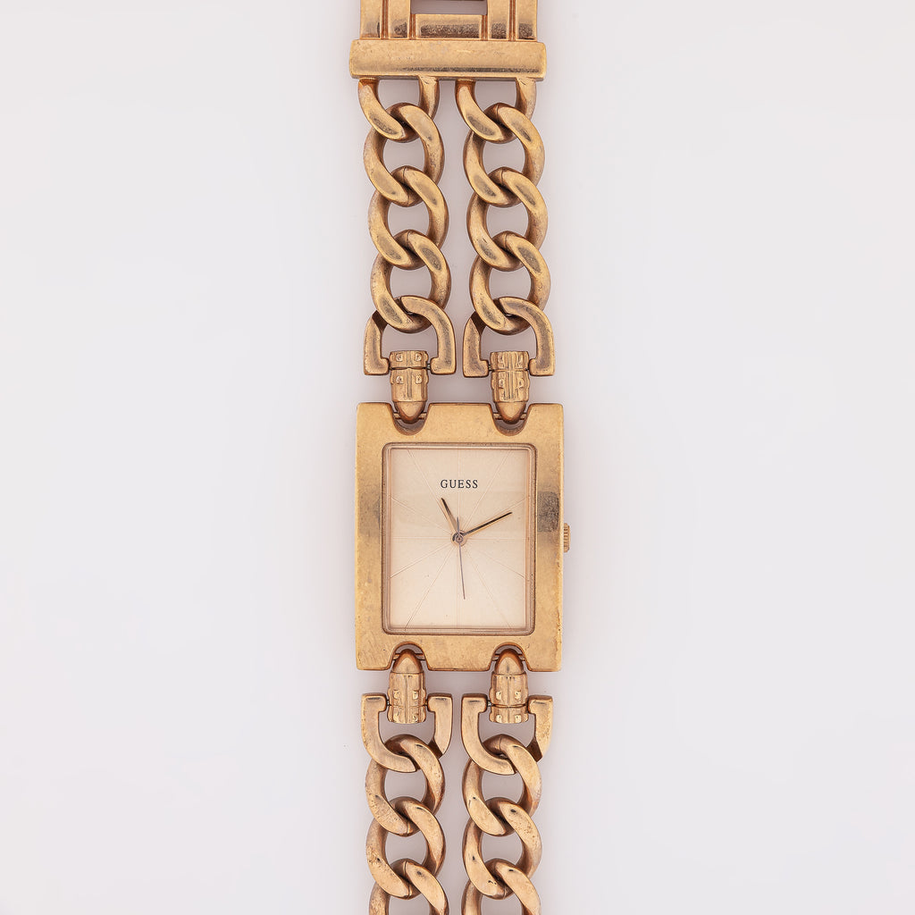 Link Guess Watch in Rose Gold