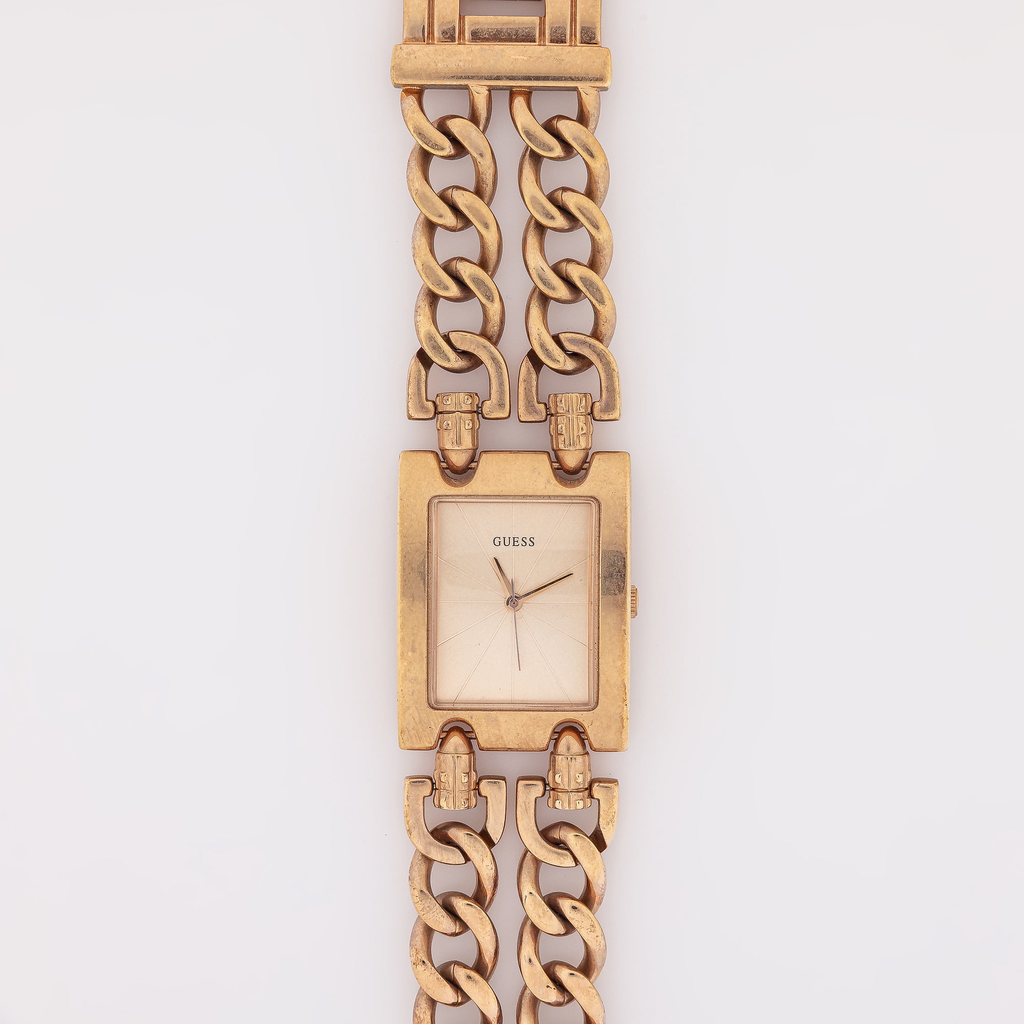 Link Guess Watch in Rose Gold