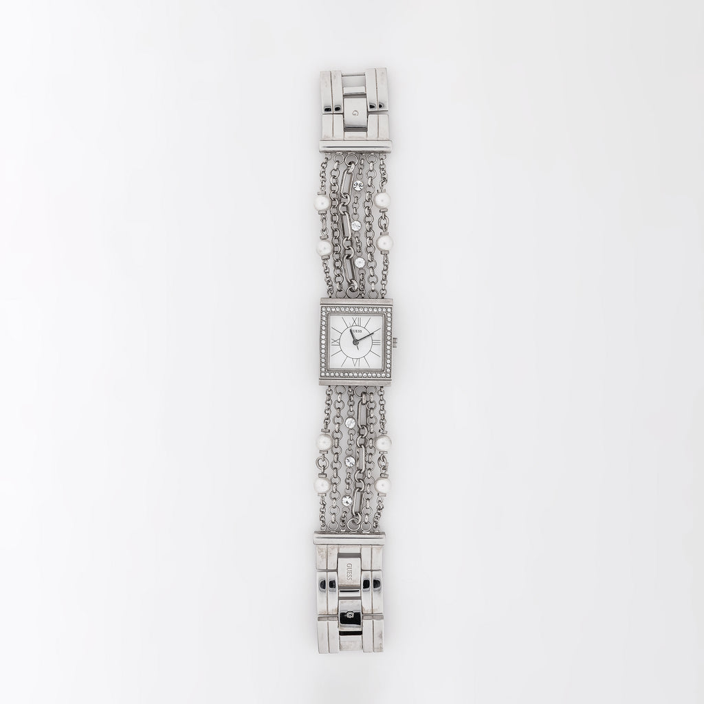 Roku Guess Watch in Silver